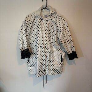 Vintage Polka Dot Raincoat